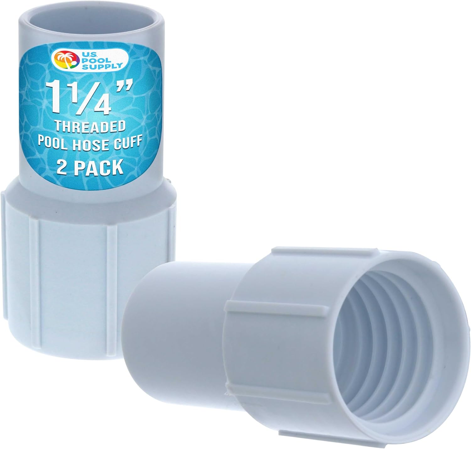 U.S. Pool Supply 1,25-Zoll-Manschette 2er-Pack