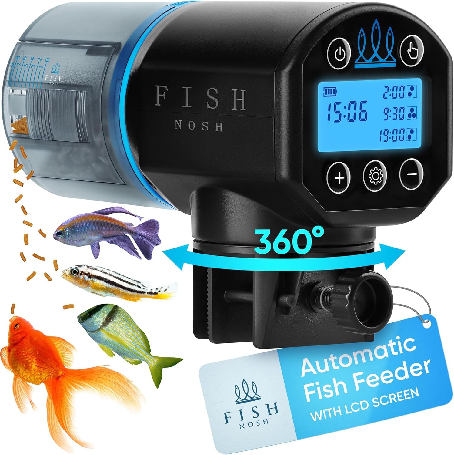 FISHNOSH LCD Fish Feeder