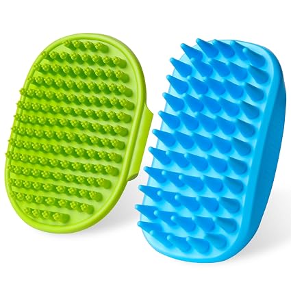 KQUQK Two-Piece Bath Brush Set
