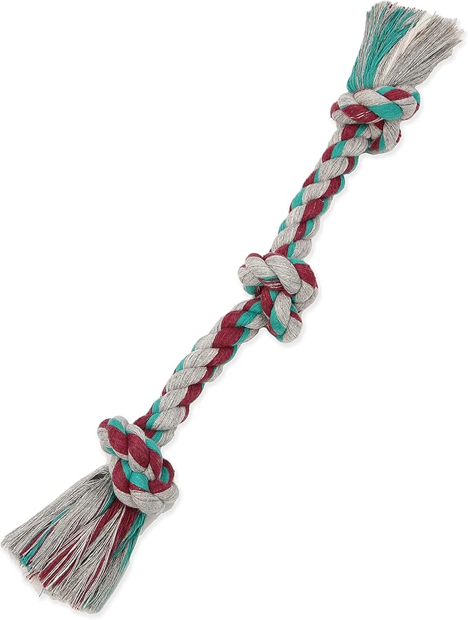 Mammoth Flossy Chews Color Rope Tug