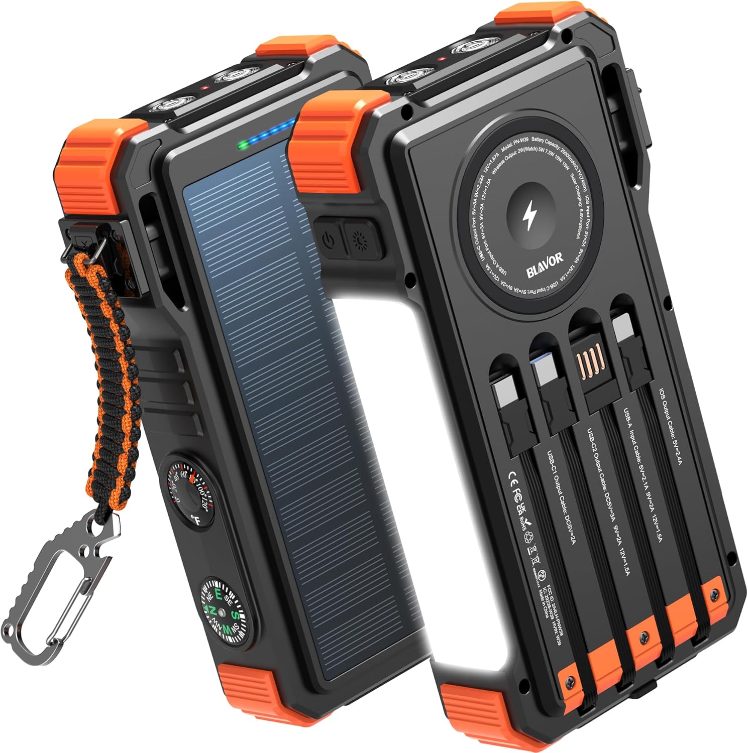 BLAVOR Power Bank Solar 20K