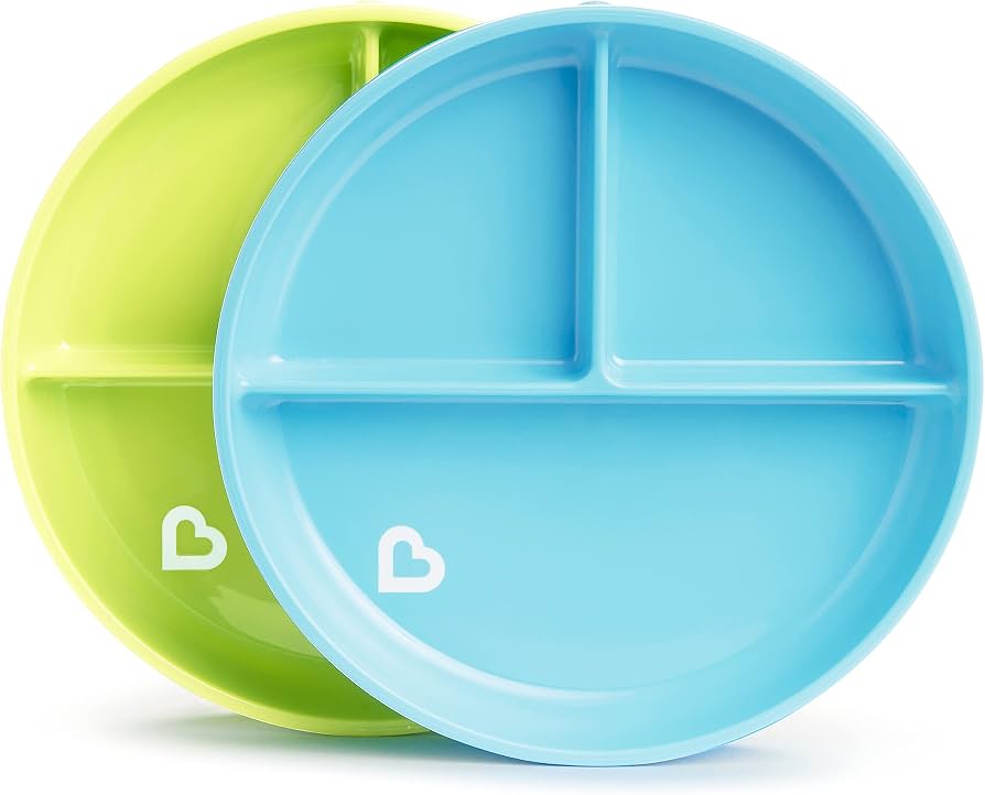 Munchkin Stay Put Plates