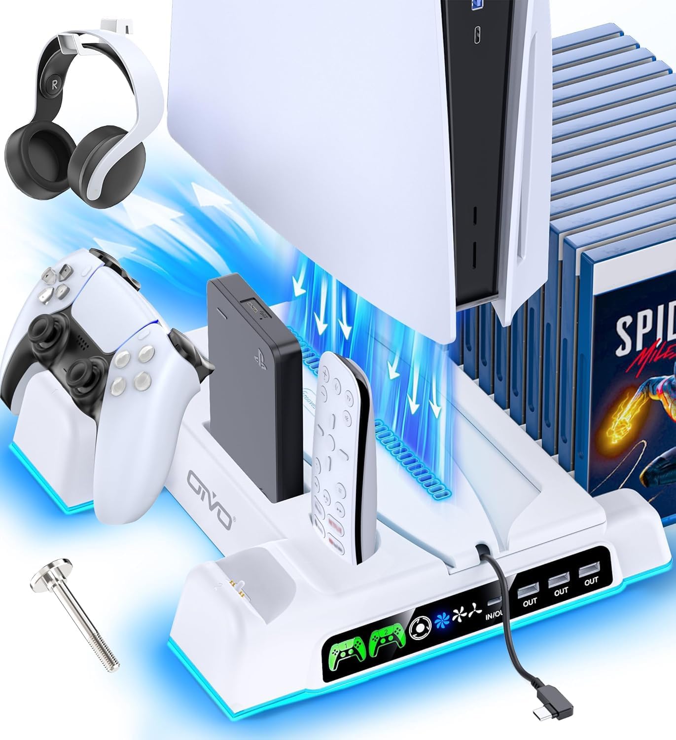 Base refrigerante OIVO para PS5