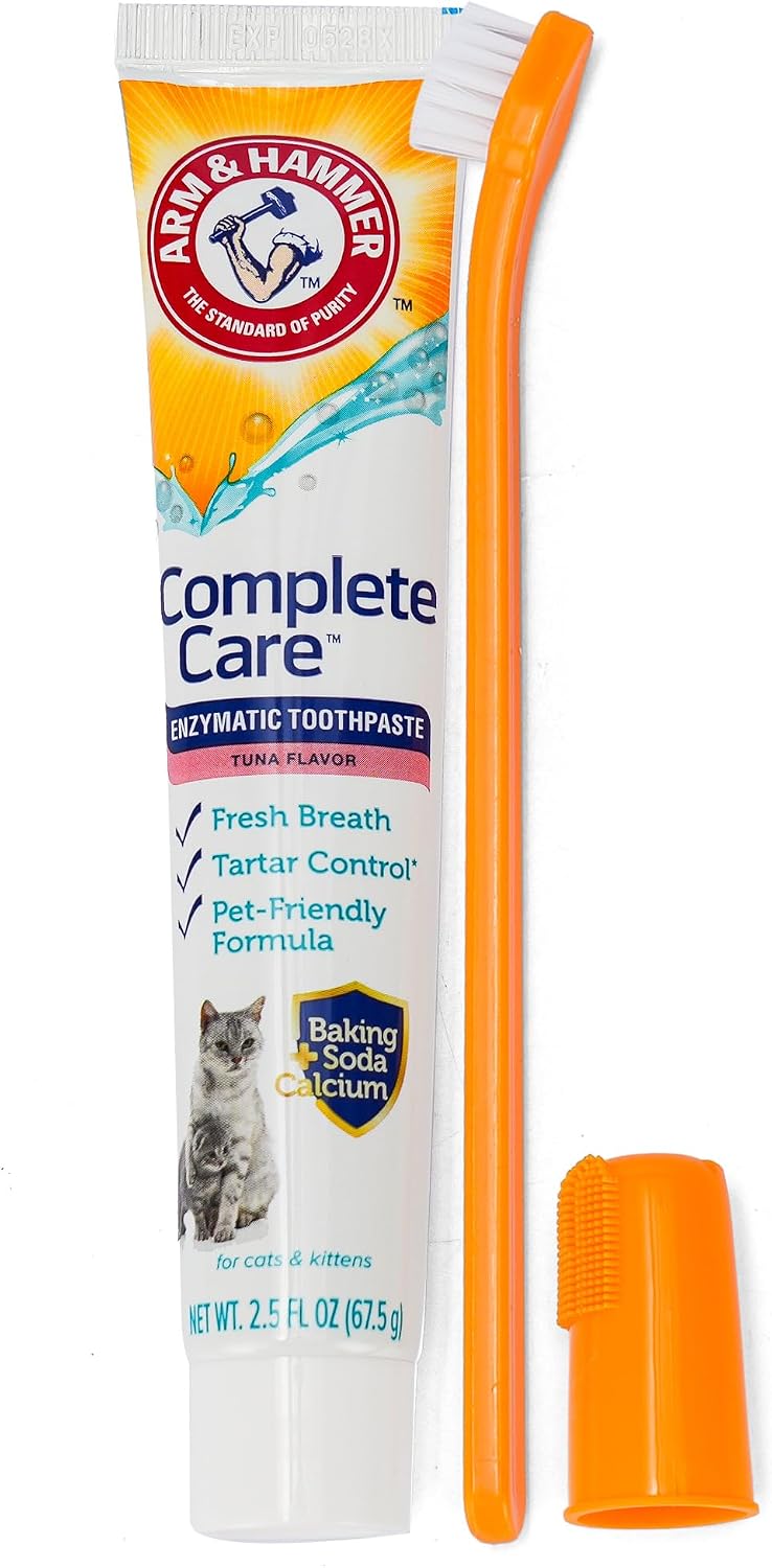 Arm & Hammer Complete Care Cat Dental Kit, Tuna Flavor