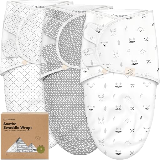KeaBabies Organic Swaddles