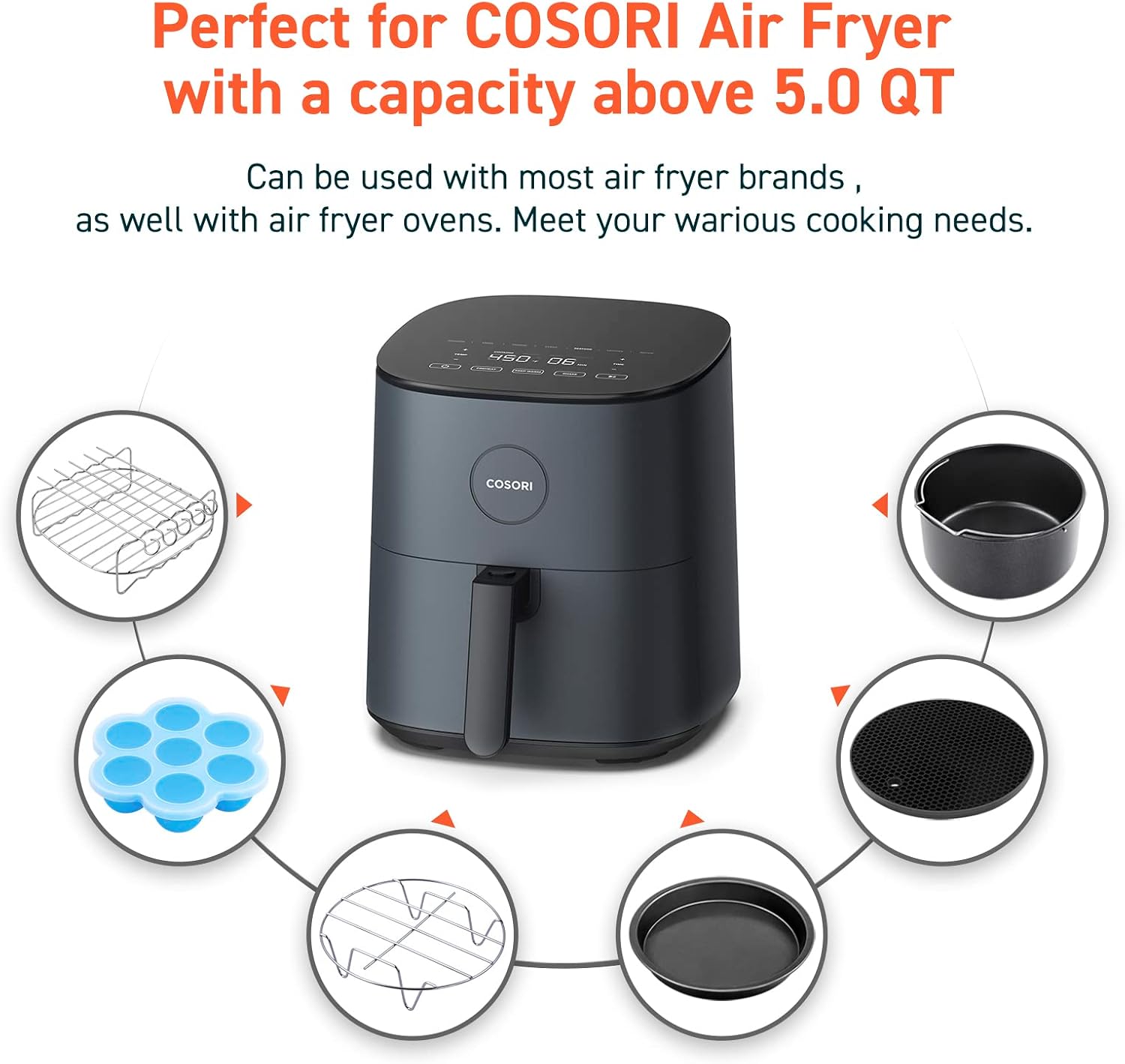 Best Air Fryer Accessory Kits 2026: 3 Essentials for Every Basket Size