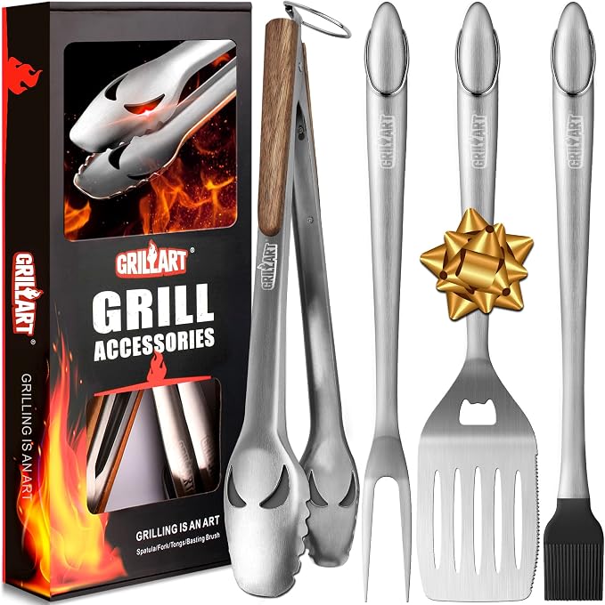 GRILLART 18-Inch Grill Tool Set