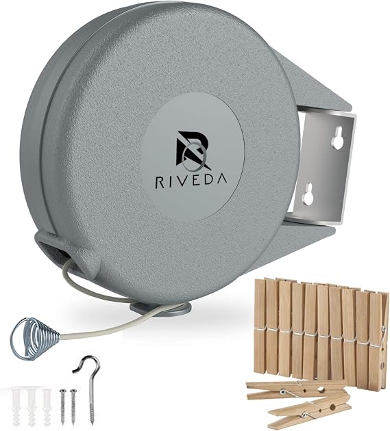 Riveda 45-Foot Retractable Clothesline