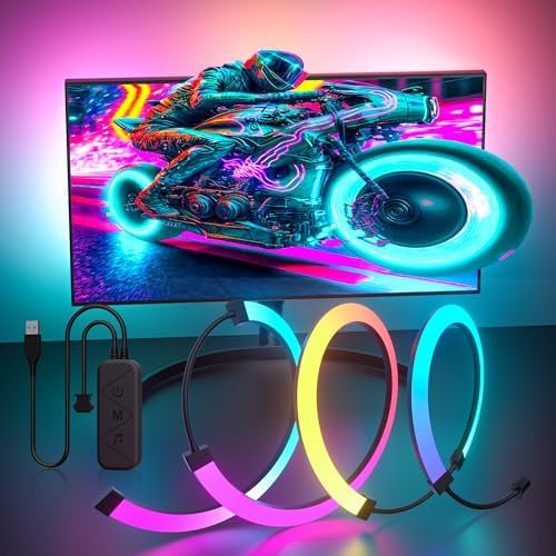 MIHEAL 32-inch Gaming Monitor Light