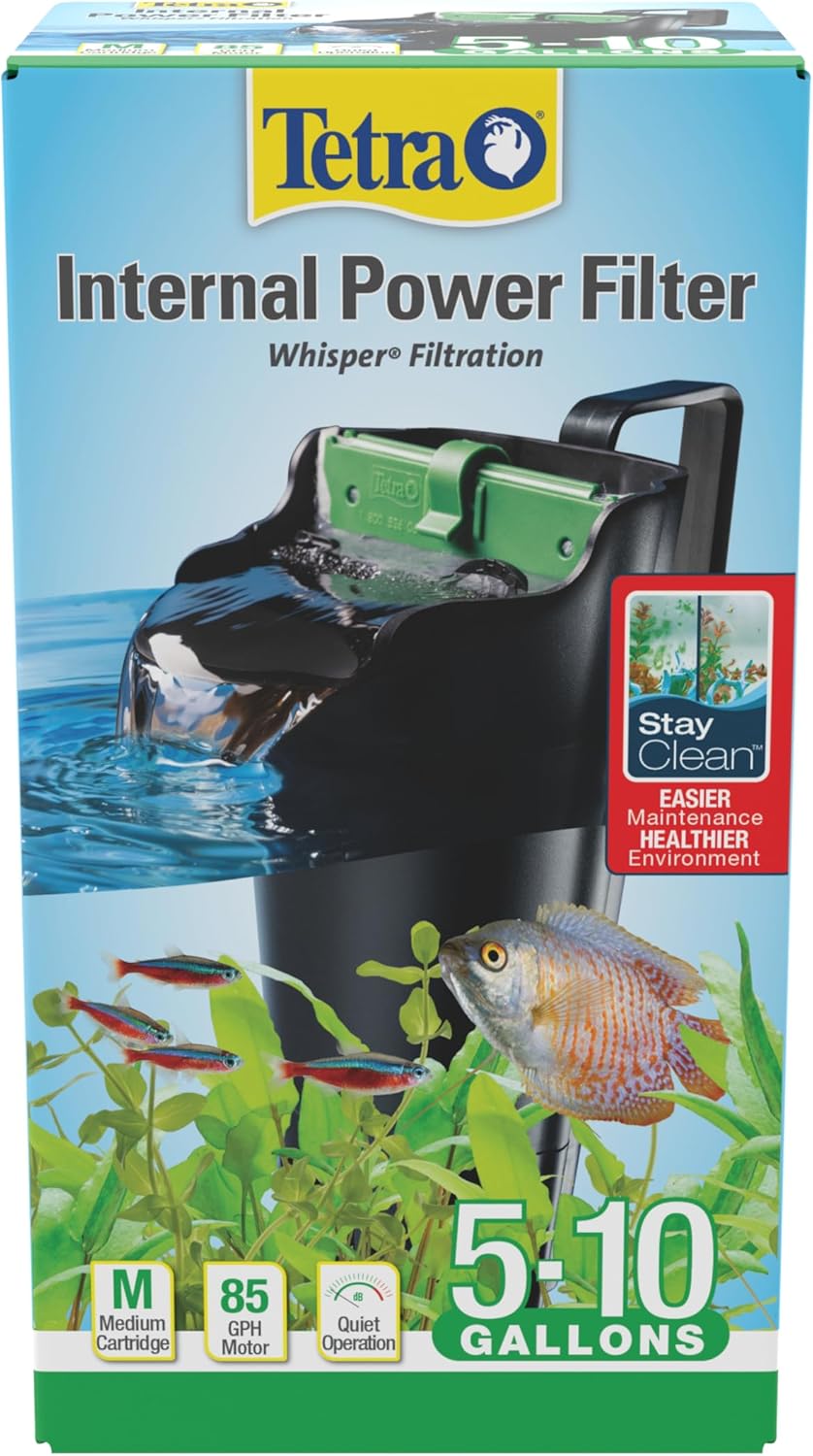 Tetra Whisper Internal Power Filter 5-10 Gallon