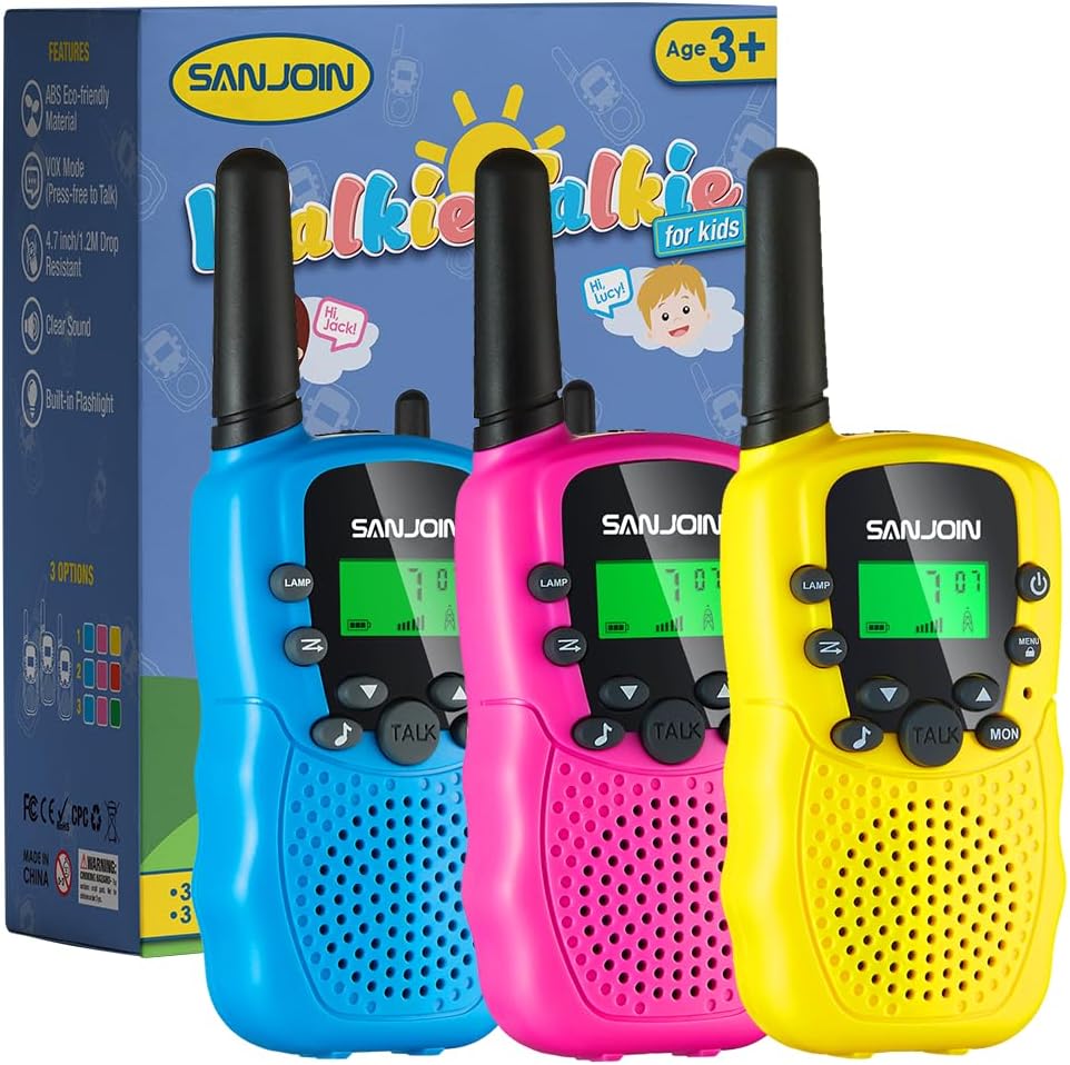 Walkie Talkies for Kids Games Outdoor Toys