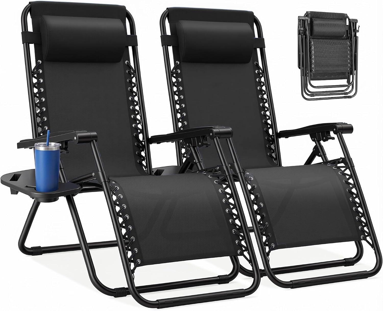 NEWBULIG Zero Gravity Chairs Set of 2