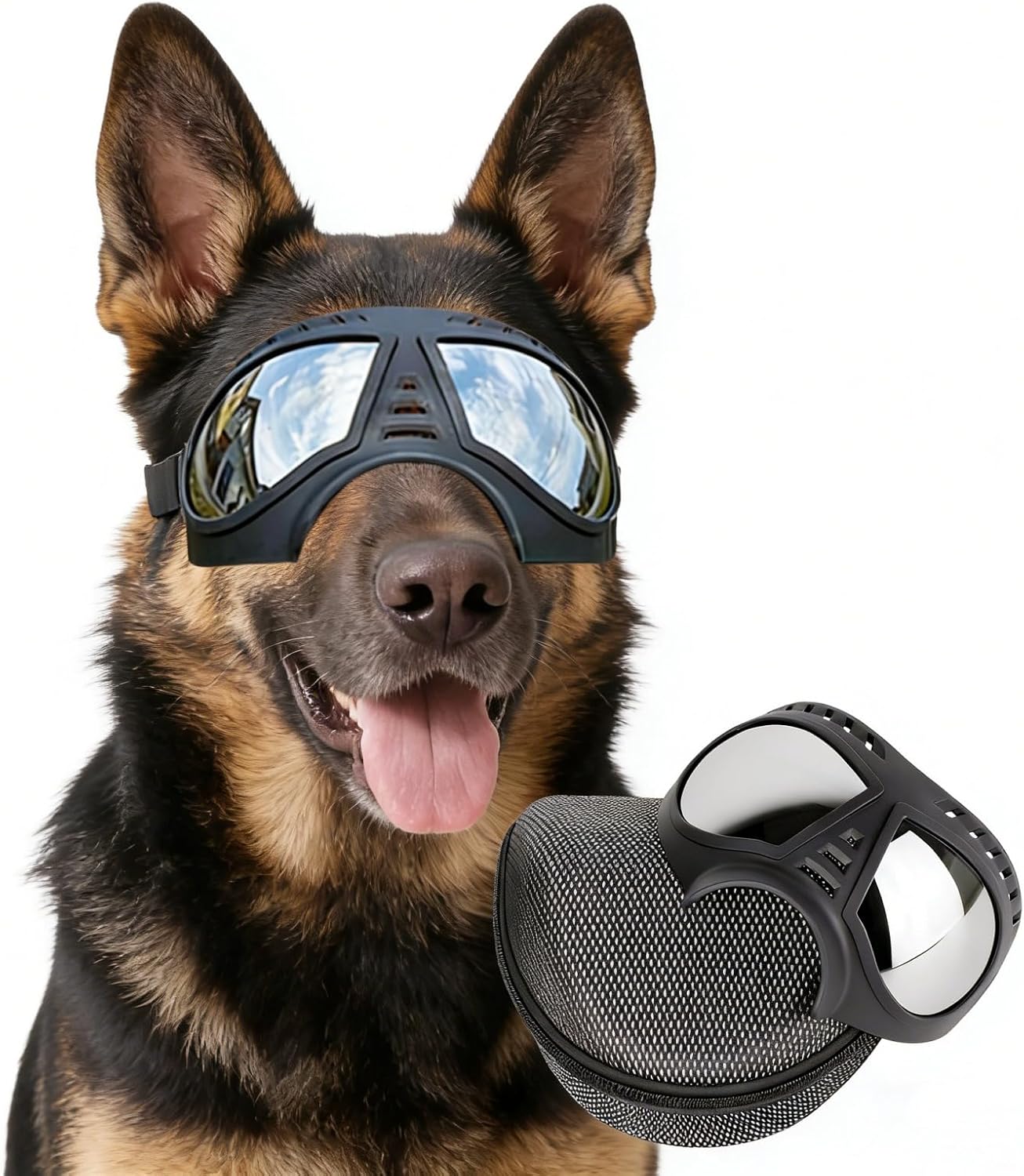 NAMSAN Wide Snout Dog Goggles