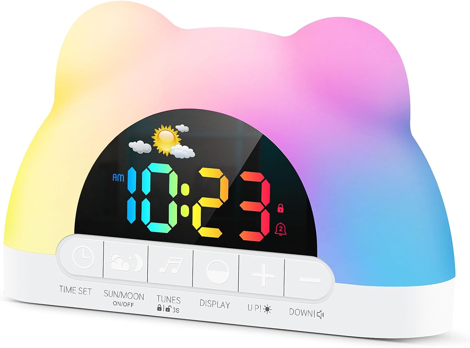 Azyh kids digital alarm clock