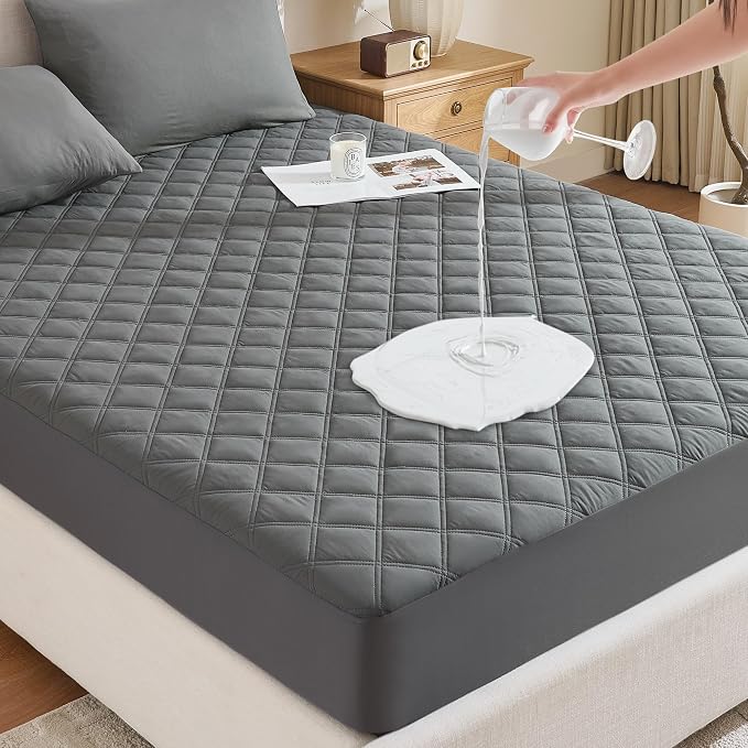 Downstoria Waterproof Queen Mattress Protector