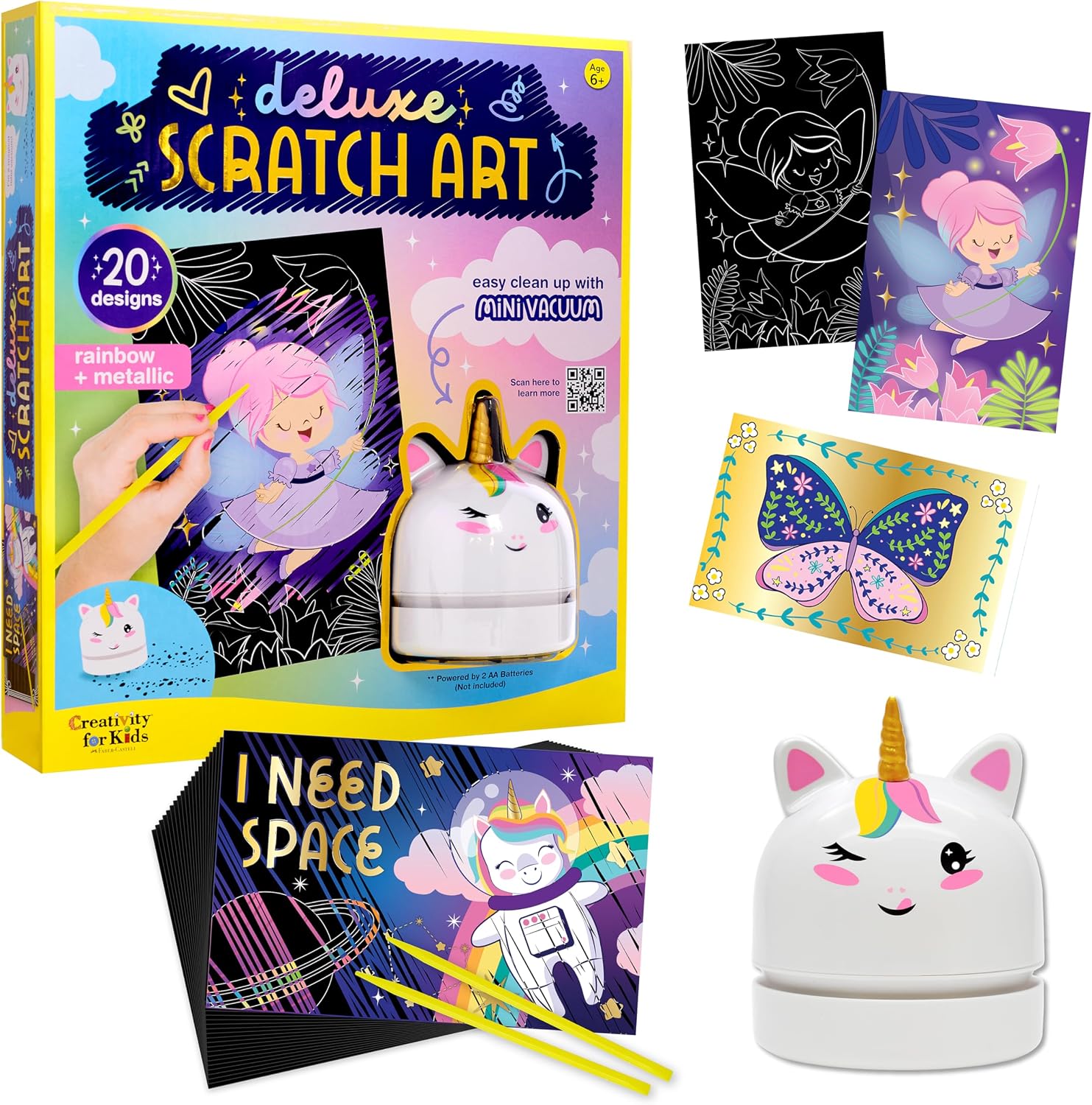 Creativity for Kids Deluxe Unicorn Scratch Art