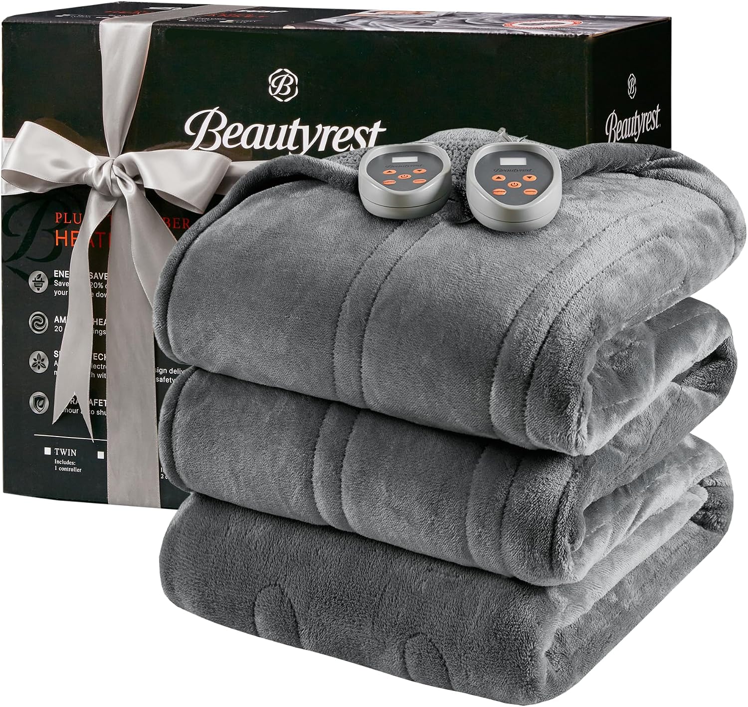 Beautyrest Reversible Heated Blanket