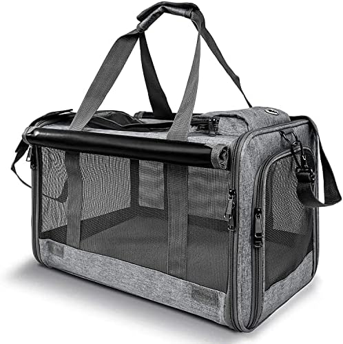 GAPZER Pet Carrier for Large Cats up to 20 lbs