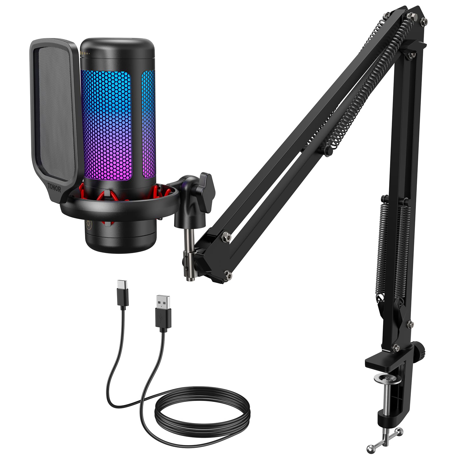 TONOR TC310+ Gaming Microphone Set