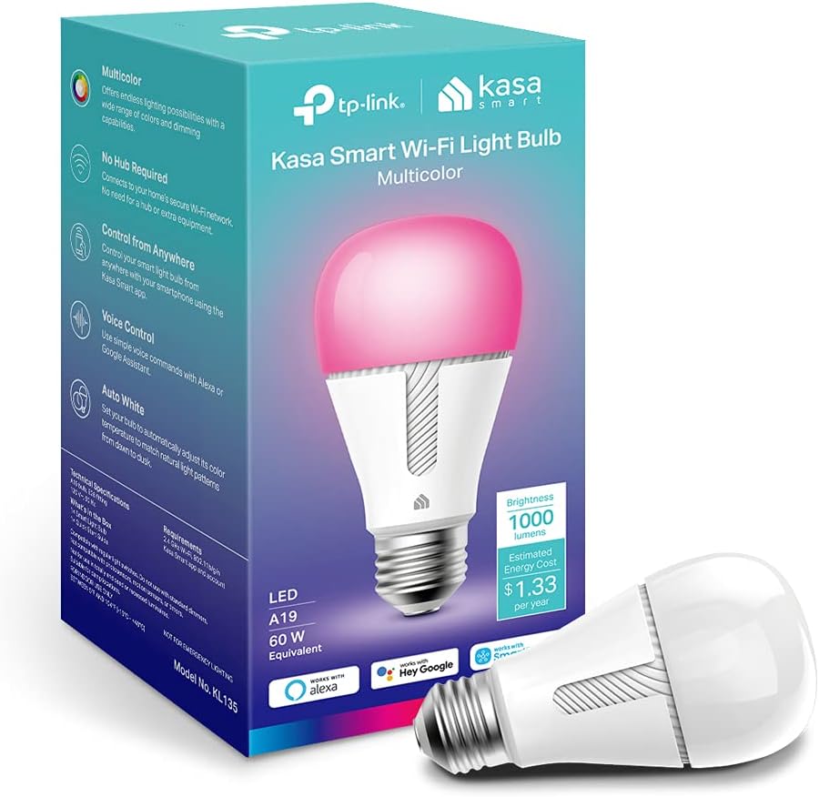 Kasa KL135 smart bulb