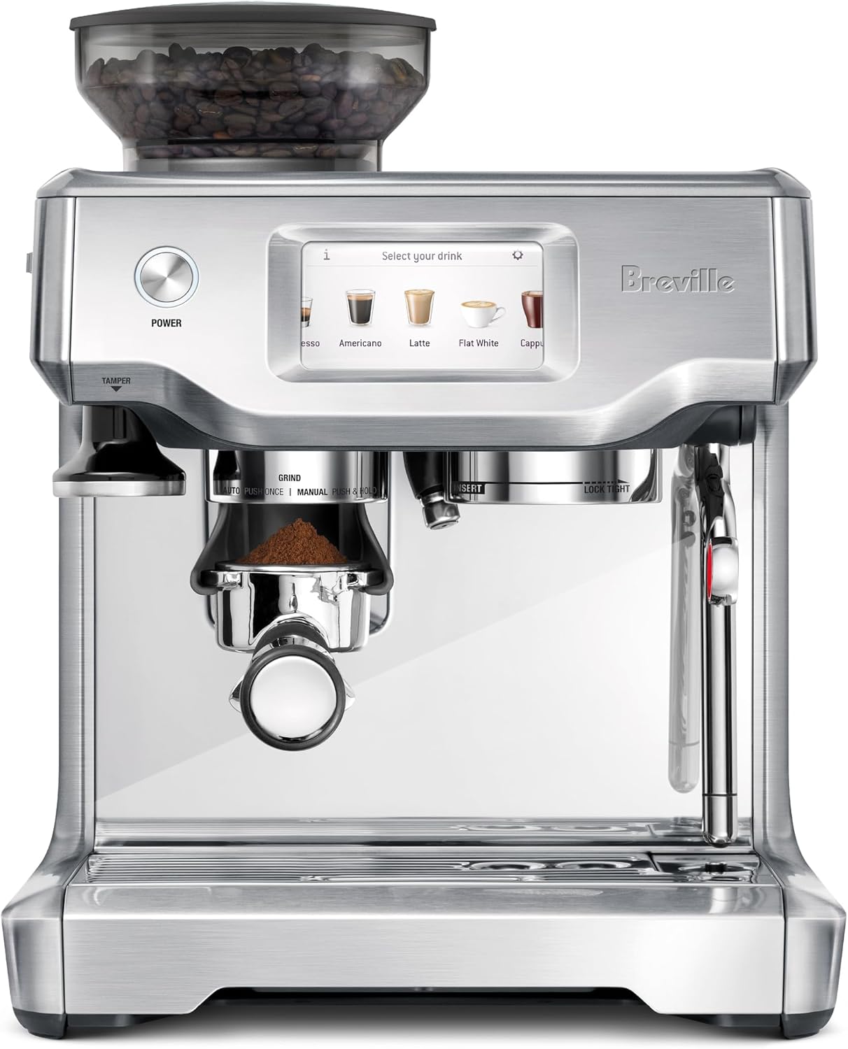 Breville BES880BSS Barista Touch Espresso Machine