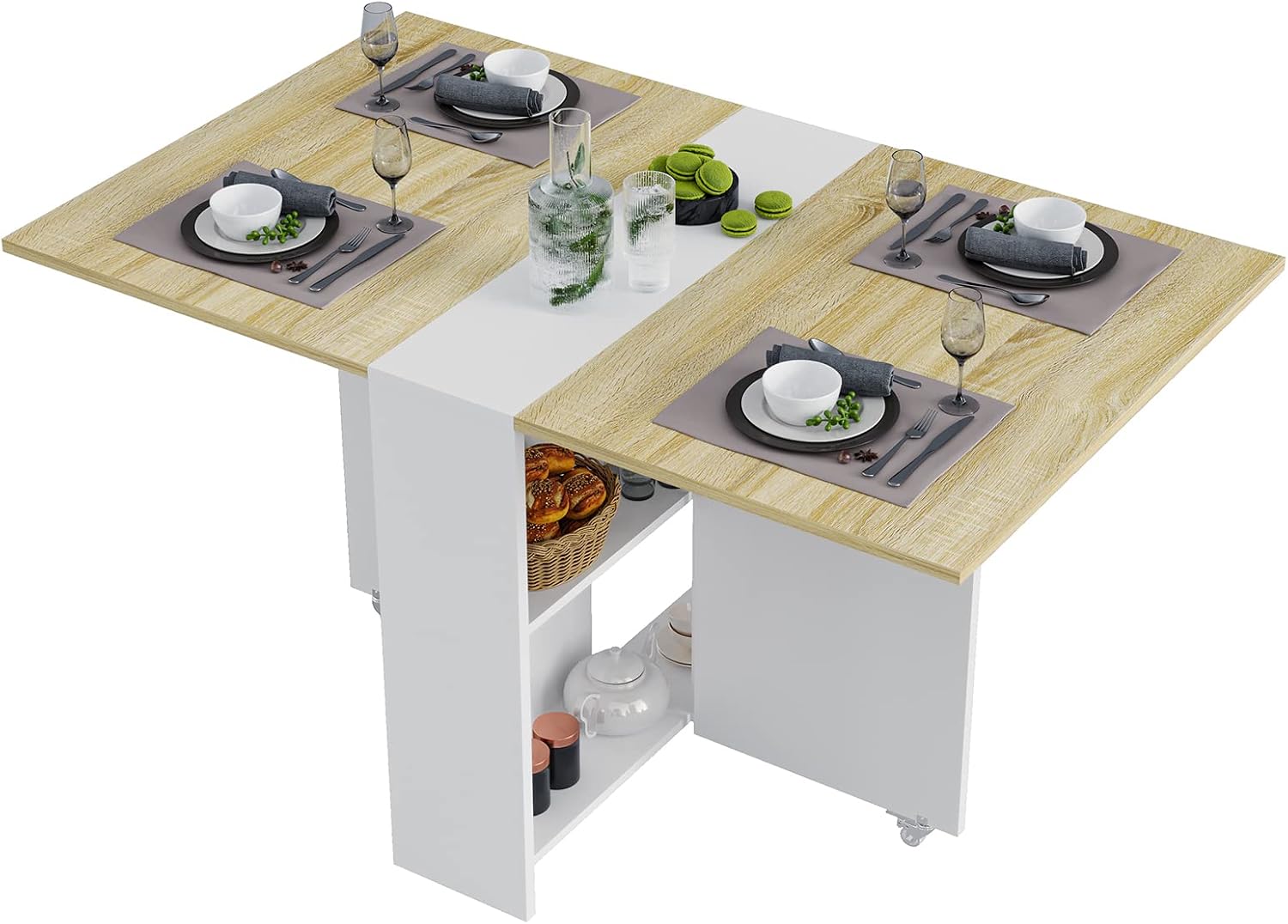Tiptiper vs. VASAGLE vs. FUNROLUX: Folding Dining Tables for Small Apartments (2026)