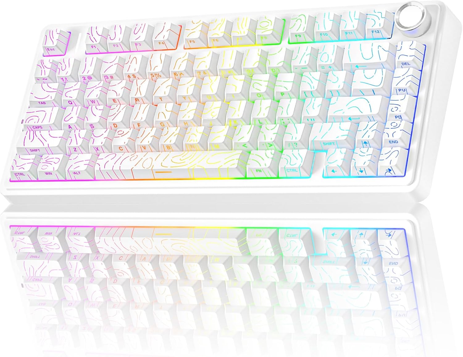 AULA F75 Pro Line White
