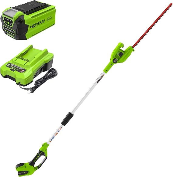 Greenworks 40V Pole Hedge Trimmer