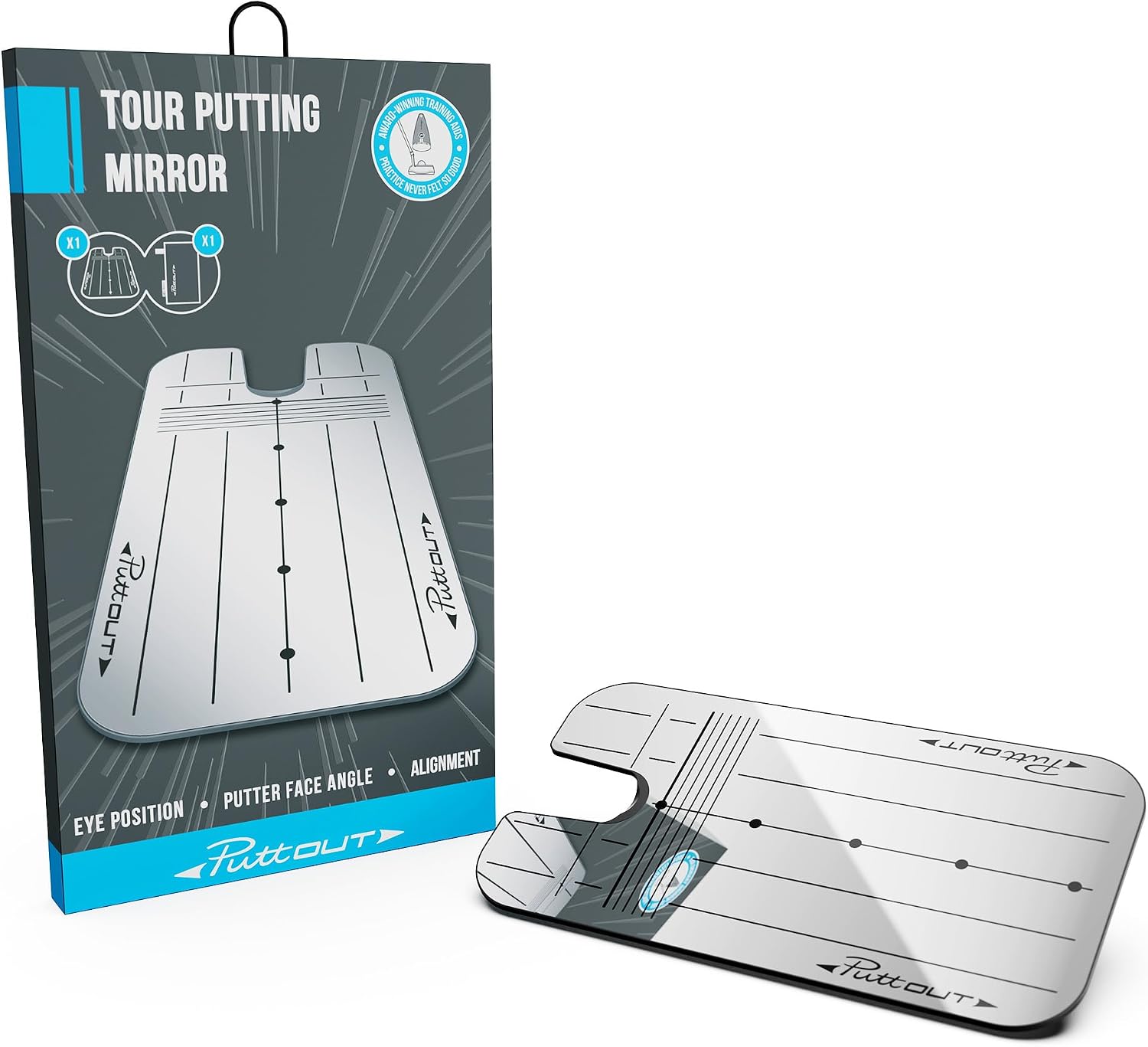 PuttOUT Tour Putting Mirror