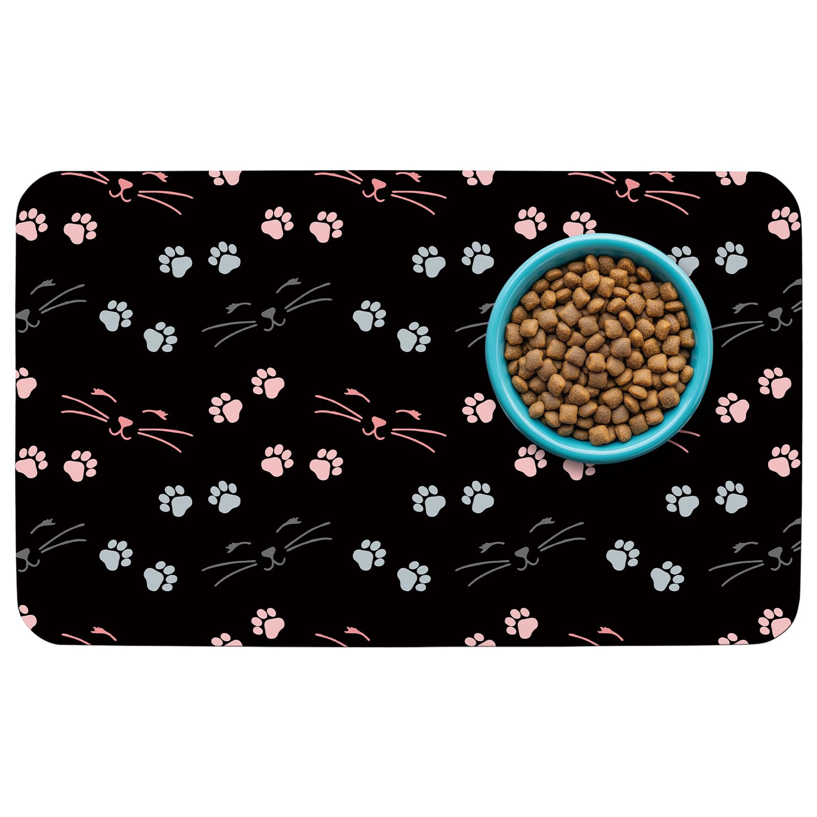 Patterned Quick-Dry Feeding Mat