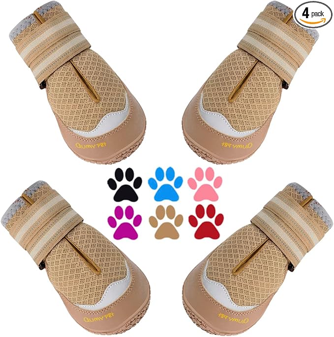 QUMY atmungsaktive Hundeschuhe