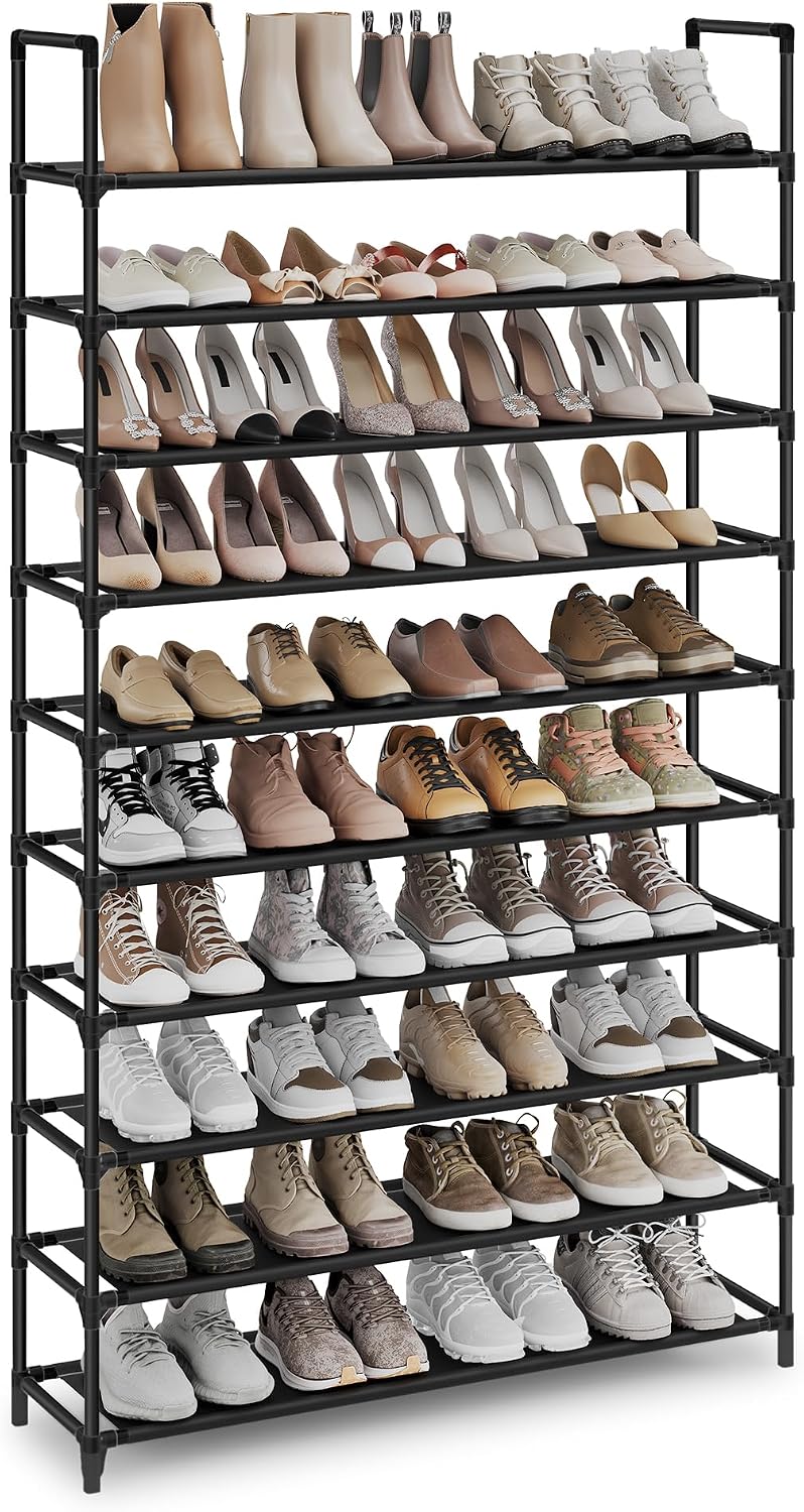 SONGMICS 10-Tier Shoe Rack