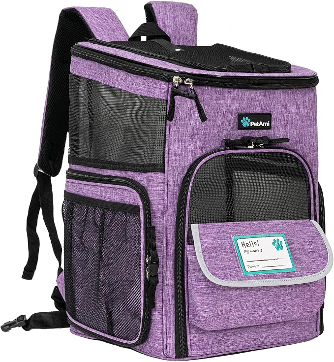 PetAmi Rucksack mit 4 Zugängen