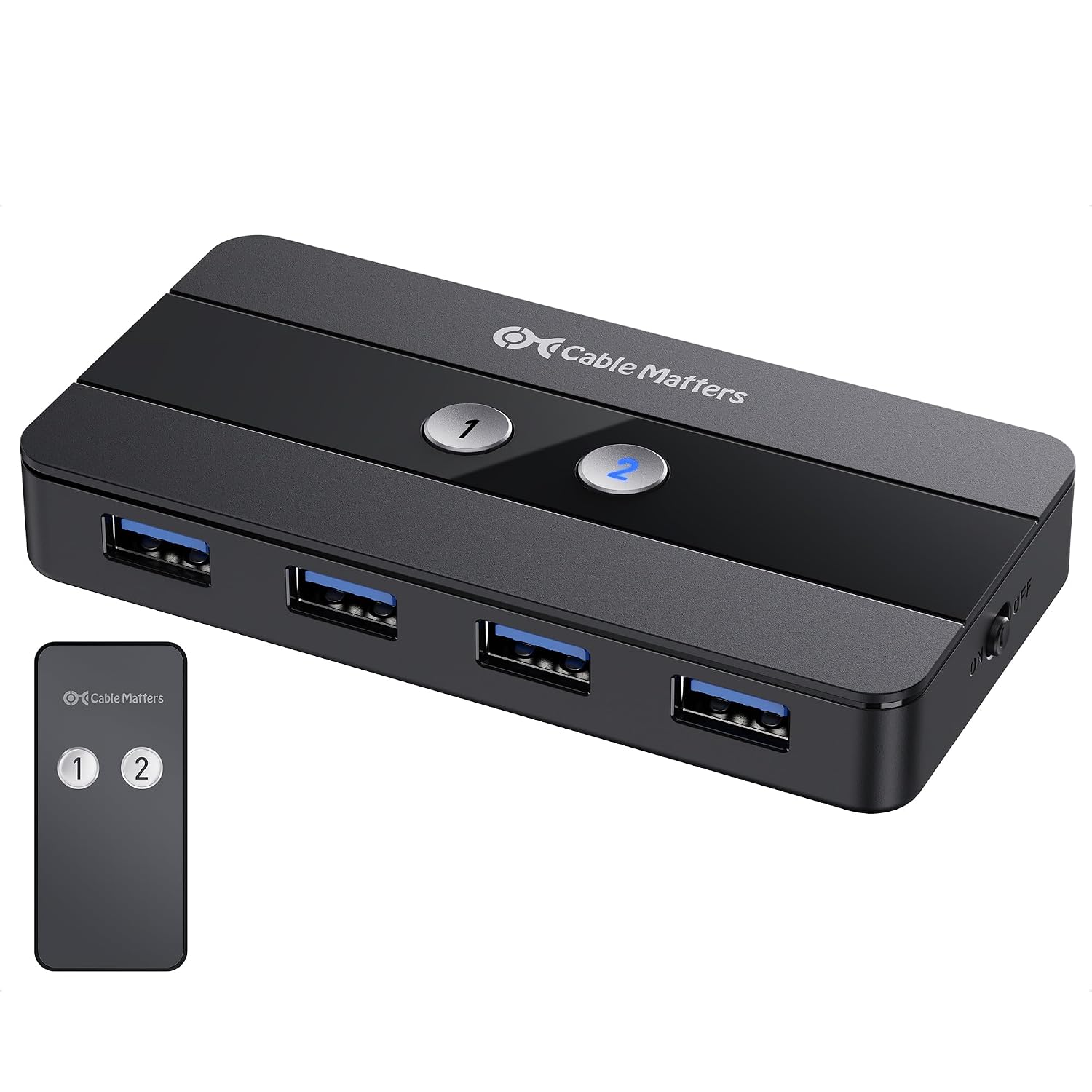 Cable Matters KVM USB-C Dual 4K