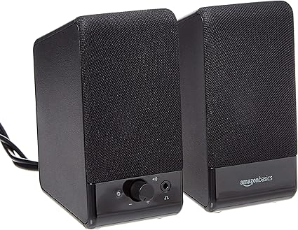 Amazon Basics USB speakers