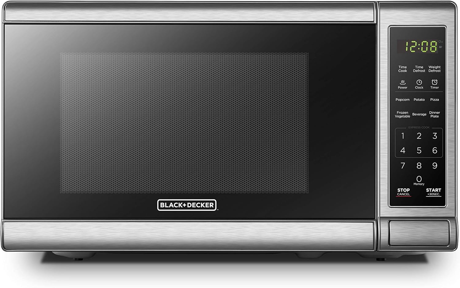BLACK+DECKER 0.7 Cu.Ft Countertop Microwave Oven