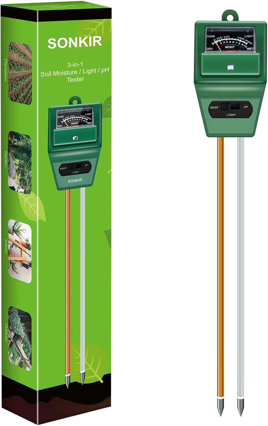 SONKIR MS02 3-in-1 Bodentester