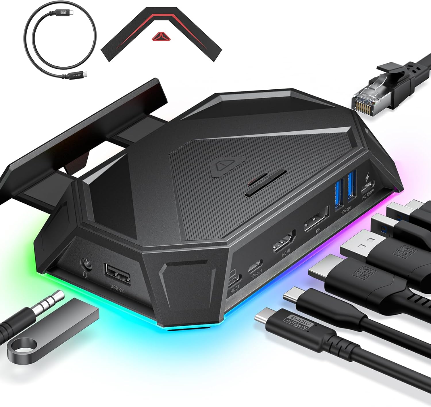 JSAUX HB1201B RGB Dock
