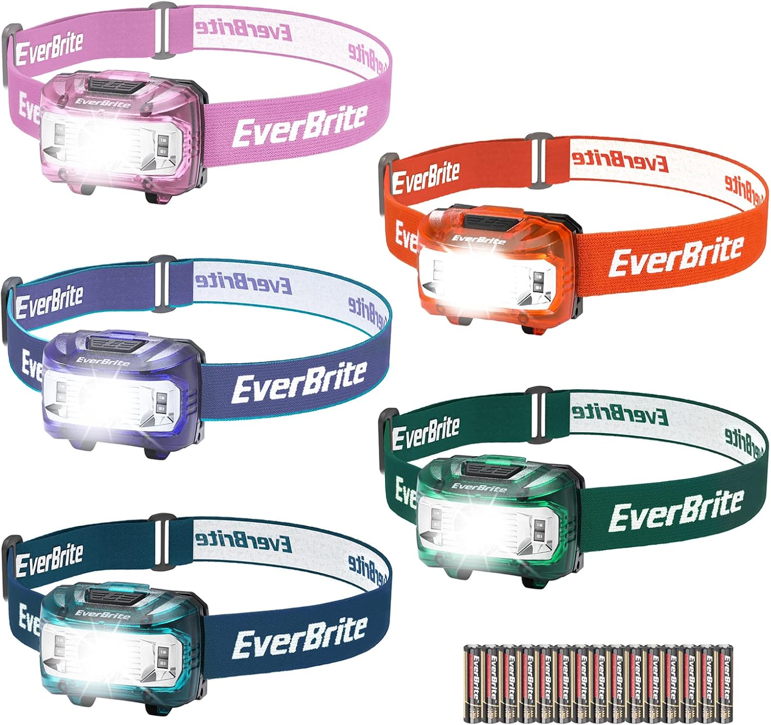 EverBrite 5-Pack Headlamp